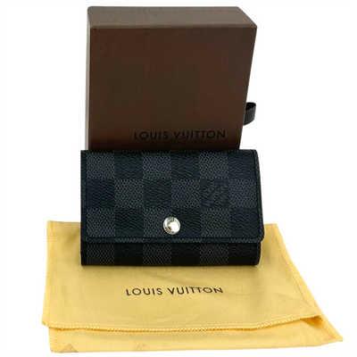 LOUIS VUITTON ダミエグラフィット ミュルティクレ6 N62662 6連キーケース ルイヴィトン 【102059869007】