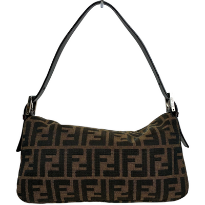 FENDI ズッカ柄 フラップミニショルダーバッグ 2305.26725.008 ブラウン フェンディ 【102059872006】