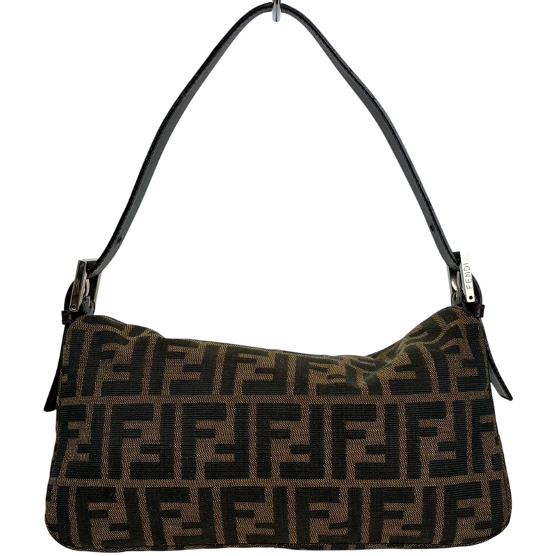 FENDI ズッカ柄 フラップミニショルダーバッグ 2305.26725.008 ブラウン フェンディ 【102059872006】