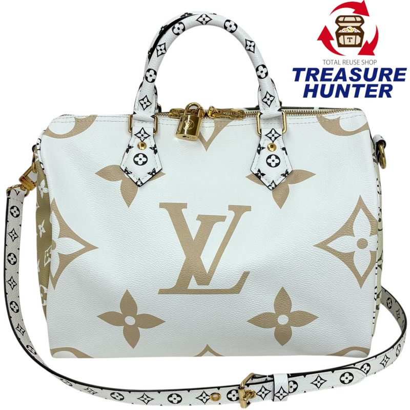 LOUIS VUITTON モノグラムジャイアント スピーディ バンドリエール30 M44572 ボストンバッグ 20019年春夏モデル ルイヴィトン 【102059893007】