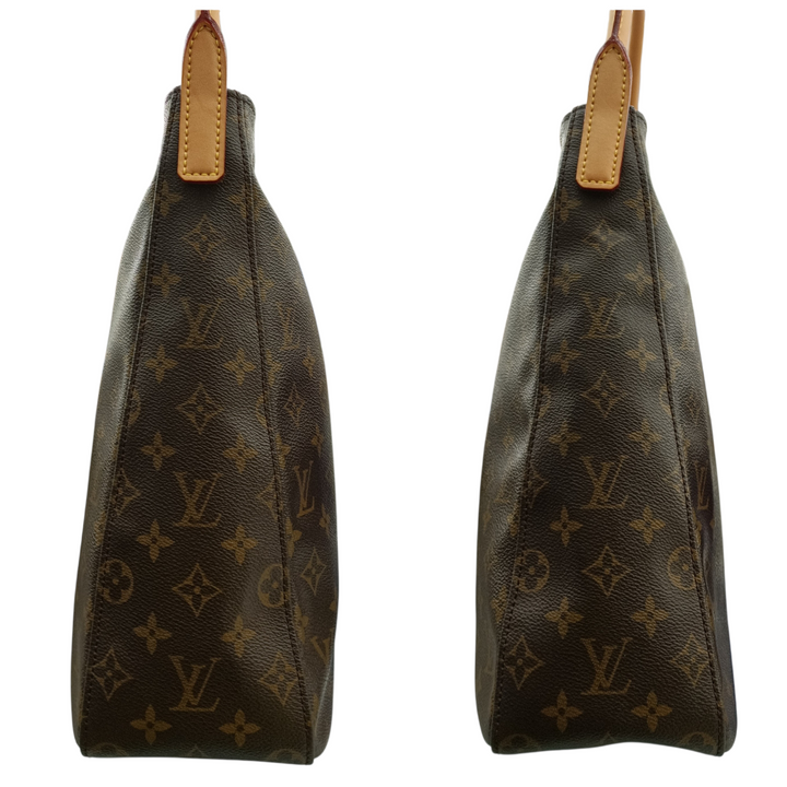中古 LOUIS VUITTON LV ルーピングGM M51145 ショルダーバッグ MI1000 