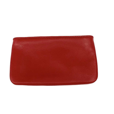LOEWE(ロエベ) アナグラム コインケース キーリング付 レザー レッド  【102059931001】