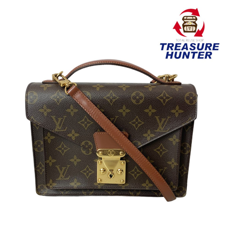 LOUIS VUITTON モンソー セカンドバッグ ハンドバッグ モノグラム M51185 ルイヴィトン メンズ レディース バッグ 【1 –  【トレジャーハンター】オンラインストア