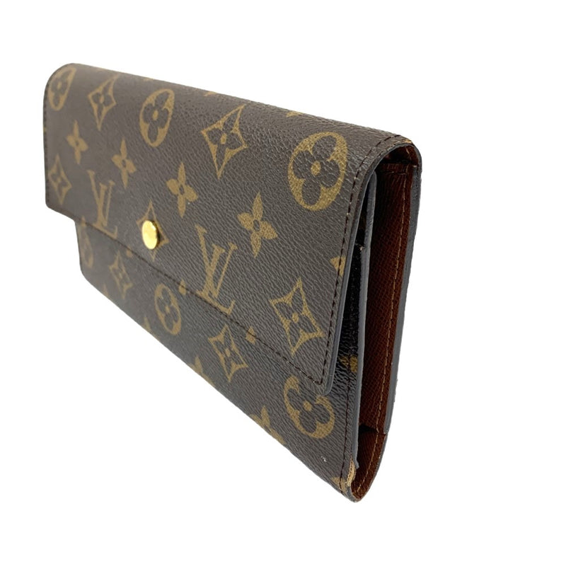 LOUIS VUITTON(ルイ・ヴィトン) モノグラム ポルトトレゾール インターナショナル M61215 三つ折り長財布 【102059984001】