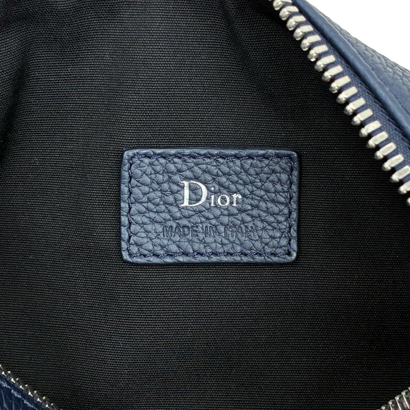 Christian Dior アトリエ ローラーバッグ 1ATPO061 ネイビー ショルダーバッグ クリスチャンディオール 【102059985007】