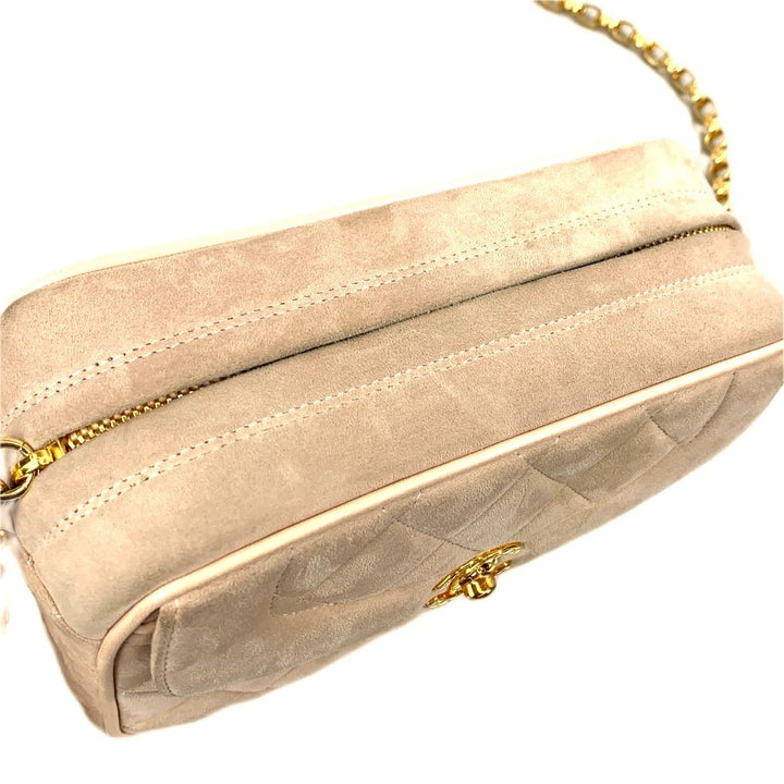 CHANEL(シャネル) マトラッセ チェーンショルダーバッグ スエード