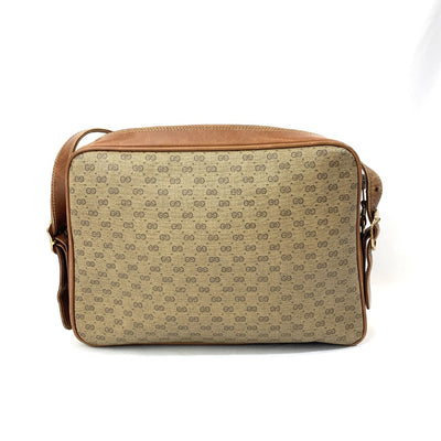 GUCCI(グッチ) マイクロGG タッセル ショルダーバッグ ブラウン PVCレザー レディース バッグ 【102060015001】
