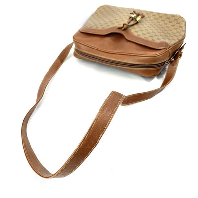 GUCCI(グッチ) マイクロGG タッセル ショルダーバッグ ブラウン PVCレザー レディース バッグ 【102060015001】