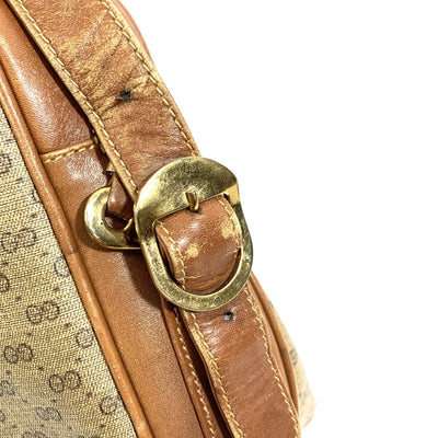 GUCCI(グッチ) マイクロGG タッセル ショルダーバッグ ブラウン PVCレザー レディース バッグ 【102060015001】