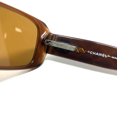 CHANEL(シャネル)　ココマーク　カメリア　サングラス　5111　ブラウン　55□16　135　レディース 【102060093001】