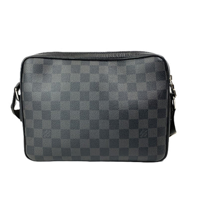 LOUIS VUITTON(ルイ・ヴィトン) トロカデロ メッセンジャーPM  N40087 ダミエ・グラフィット グレー/ブラック メンズ ショルダーバッグ 【102060103001】