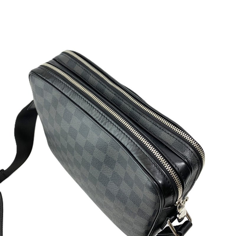 LOUIS VUITTON(ルイ・ヴィトン) トロカデロ メッセンジャーPM  N40087 ダミエ・グラフィット グレー/ブラック メンズ ショルダーバッグ 【102060103001】