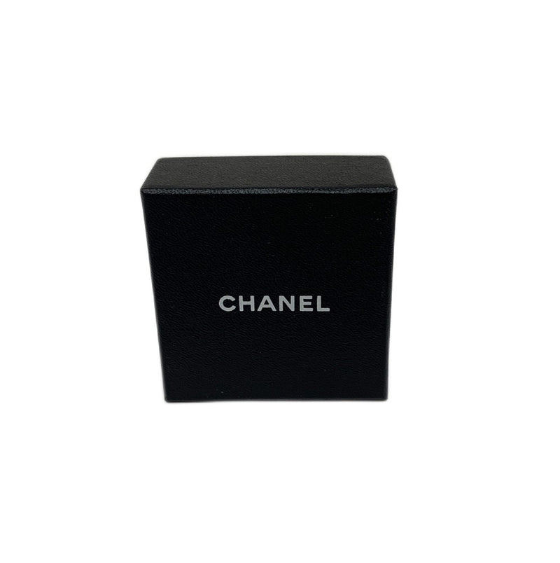 CHANEL(シャネル) ココマーク サークルピアス ブラック×シルバー 00T レディース 【102060131001】