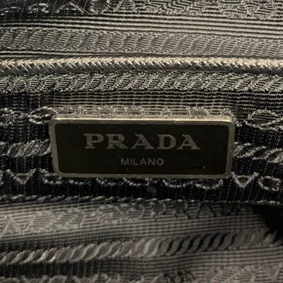 PRADA ナイロン メッセンジャーバッグ 1BD953 ブラック プラダ 【102060182006】