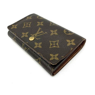 LOUIS VUITTON(ルイ・ヴィトン) モノグラム ポルトモネ・ビエ・トレゾール M61730 ブラウン メンズ レディース 財布 【102060209001】