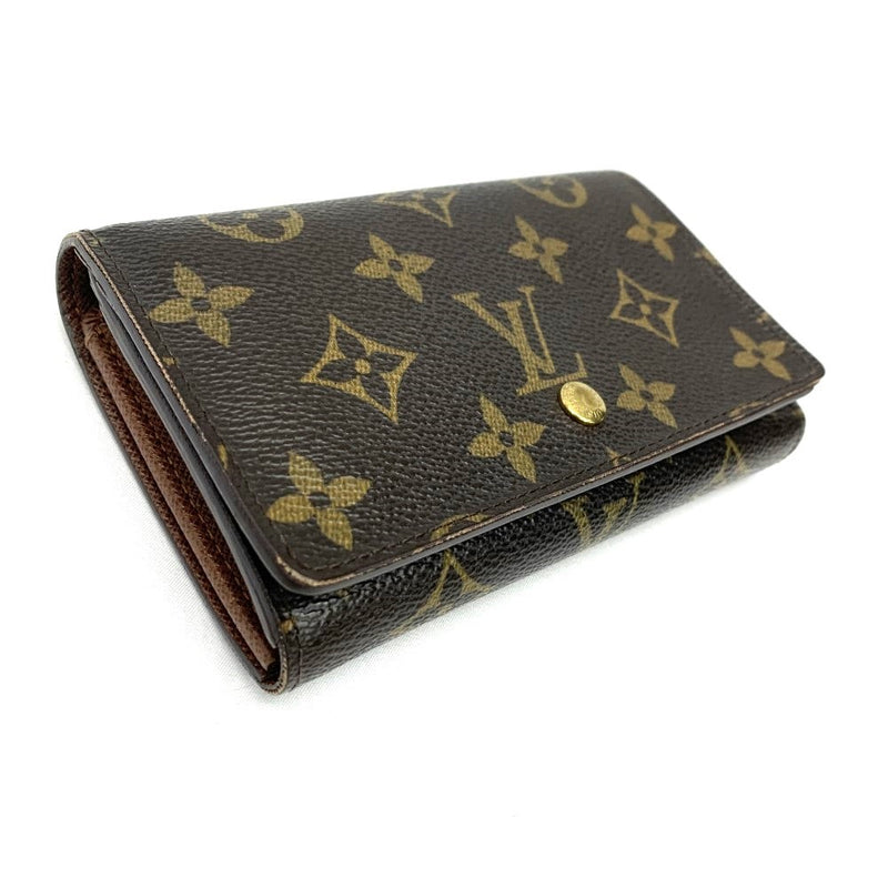 LOUIS VUITTON(ルイ・ヴィトン) モノグラム ポルトモネ・ビエ・トレゾール M61730 ブラウン メンズ レディース 財布 【102060209001】