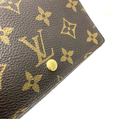 LOUIS VUITTON(ルイ・ヴィトン) モノグラム ポルトモネ・ビエ・トレゾール M61730 ブラウン メンズ レディース 財布 【102060209001】