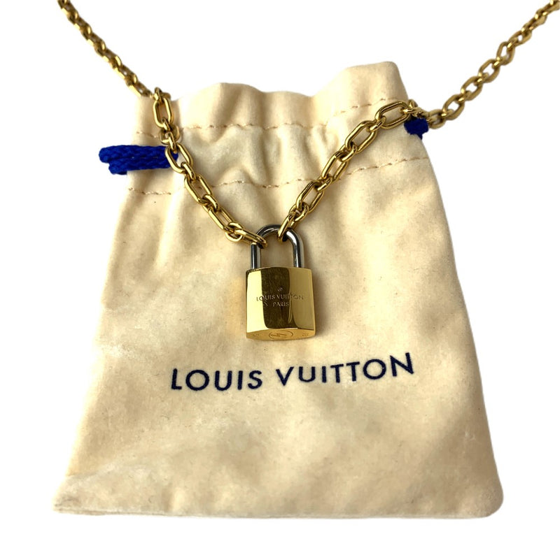 LOUIS VUITTON(ルイ・ヴィトン) ネックレス ロックミー M62858 ゴールドカラー  【102060238001】