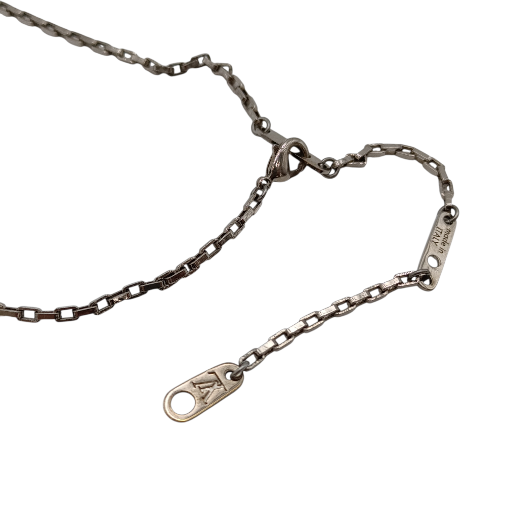 中古 LOUIS VUITTON ルイヴィトン コリエ ダミエカラーズ ネックレス