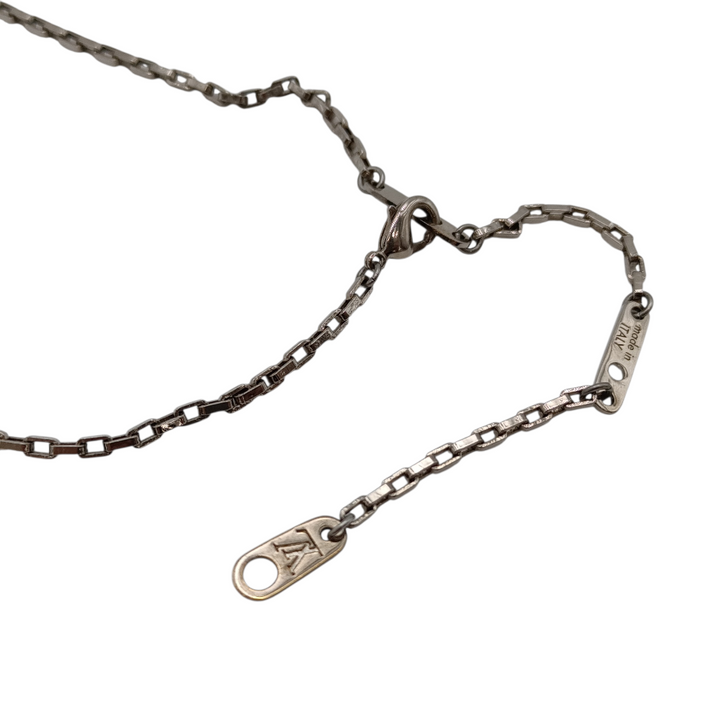 中古 LOUIS VUITTON ルイヴィトン コリエ ダミエカラーズ ネックレス 