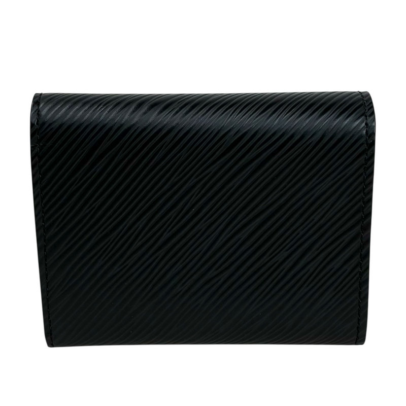 LOUIS VUITTON エピ ポルトフォイユ・ツイストコンパクトXS M63322 ノワール 三つ折り財布 ルイヴィトン 【102060336007】