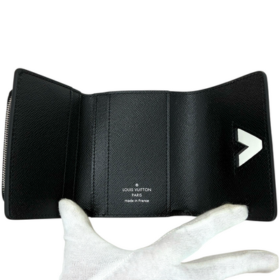 LOUIS VUITTON エピ ポルトフォイユ・ツイストコンパクトXS M63322 ノワール 三つ折り財布 ルイヴィトン 【102060336007】