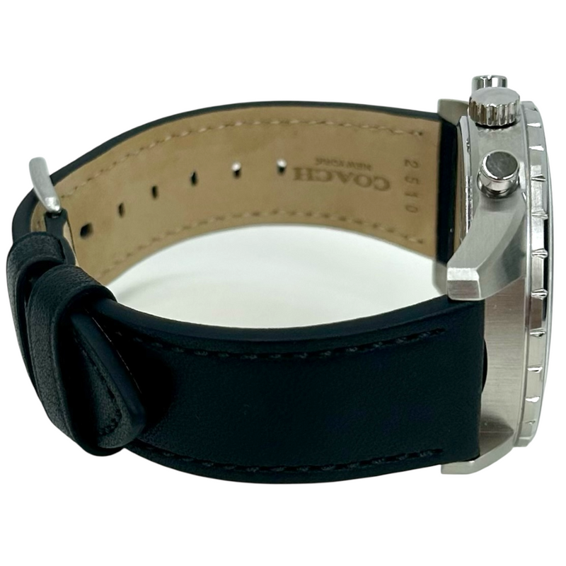 COACH クロノグラフ コールウォッチ44mm CS629 クォーツ腕時計 グリーン文字盤 コーチ 【102060452007】