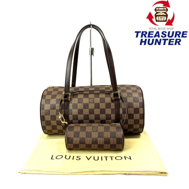 LOUIS VUITTON(ルイ・ヴィトン) ダミエ パピヨンGM N51303 ダミエキャンバス ブラウン レディース バッグ 【102060456001】