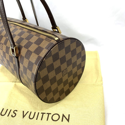 LOUIS VUITTON(ルイ・ヴィトン) ダミエ パピヨンGM N51303 ダミエキャンバス ブラウン レディース バッグ 【102060456001】