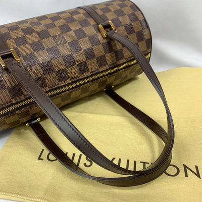 LOUIS VUITTON(ルイ・ヴィトン) ダミエ パピヨンGM N51303 ダミエキャンバス ブラウン レディース バッグ 【102060456001】