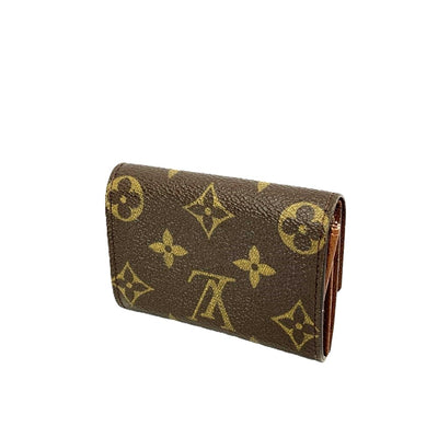 LOUIS VUITTON(ルイ・ヴィトン) モノグラム ポルト モネ・プラ M61930 モノグラムレザー ブラウン 小銭入れ 【102060506005】