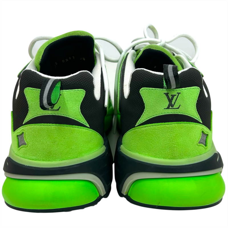 LOUIS VUITTON タティック・ライン スニーカー 1A9JER サイズ9.5(約28cm相当) グリーン 2022年春夏モデル ルイヴィトン 【102060518007】