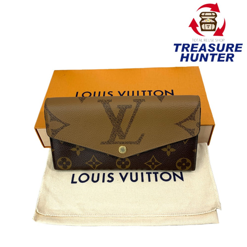 LOUIS VUITTON(ルイ・ヴィトン) モノグラム ジャイアントリバース ポルトフォイユサラ M80726 レディース ウォレット長財布 【102060599005】