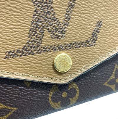 LOUIS VUITTON(ルイ・ヴィトン) モノグラム ジャイアントリバース ポルトフォイユサラ M80726 レディース ウォレット長財布 【102060599005】