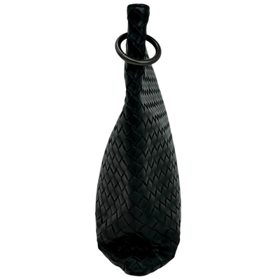 BOTTEGA VENETA イントレチャート ショルダーバッグ 172736 ブラック ボッテガヴェネタ 【102060661007】
