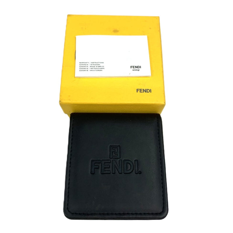 FENDI(フェンディ)  腕時計  2100G 002-973 レザーベルト ブラウンベルト/ピンク文字盤 クォーツ レディース ウォッチ 【102060665003】