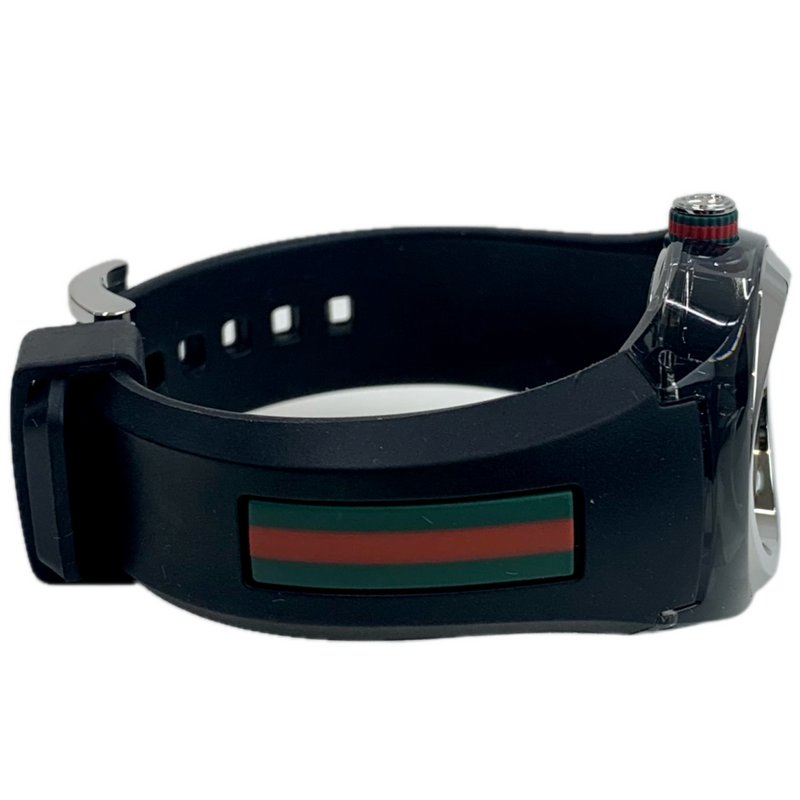 GUCCI クォーツ 腕時計 シンク 36mm YA137301 ブラック グッチ 【102060696006】