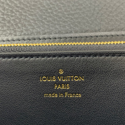 LOUIS VUITTON(ルイ・ヴィトン) トリヨン ポルトフォイユ カプシーヌ N90129 トリヨン・レザー/パイソン ノワール ブラック レディース ウォレット 【102060625003】