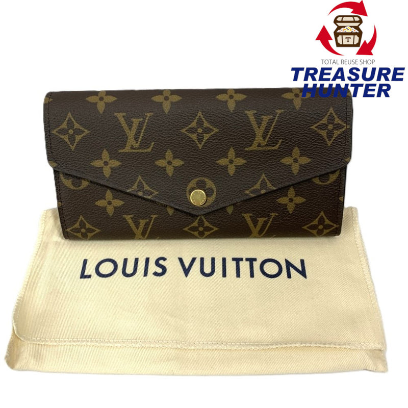 LOUIS VUITTON(ルイ・ヴィトン) モノグラム ポルトフォイユサラ M60531 ブラウン モノグラムレザー メンズ 長財布 【102060724005】