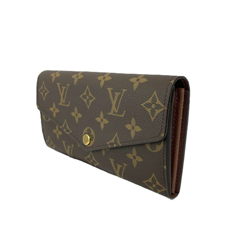 LOUIS VUITTON(ルイ・ヴィトン) モノグラム ポルトフォイユサラ M60531 ブラウン モノグラムレザー メンズ 長財布 【102060724005】