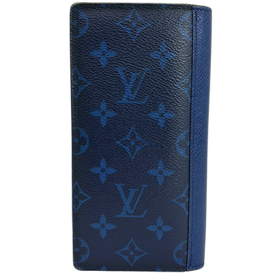 LOUIS VUITTON タイガラマ ポルトフォイユブラザ M30297 ブルー 長財布 ルイヴィトン 【102060740007】