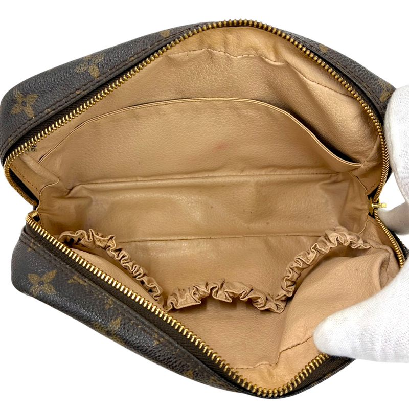 LOUIS VUITTON モノグラム トゥルーストワレット23 M47524 ブラウン ルイヴィトン 【102060753007】