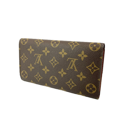 LOUIS VUITTON(ルイ・ヴィトン) モノグラム ポルトトレゾール インターナショナル M61215 モノグラムレザー ブラウン 財布 【102060779005】