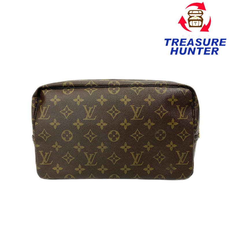 LOUIS VUITTON(ルイ・ヴィトン) モノグラム トゥルース・トワレット M47522 モノグラムレザー ブラウン セカンドバッグ 【102060780005】