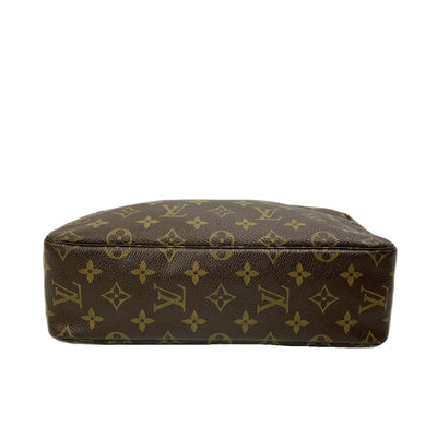 LOUIS VUITTON(ルイ・ヴィトン) モノグラム トゥルース・トワレット M47522 モノグラムレザー ブラウン セカンドバッグ 【102060780005】