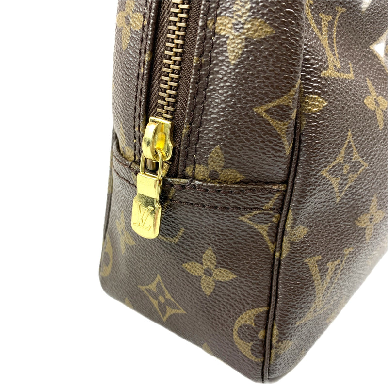 LOUIS VUITTON(ルイ・ヴィトン) モノグラム トゥルース・トワレット M47522 モノグラムレザー ブラウン セカンドバッグ 【102060780005】