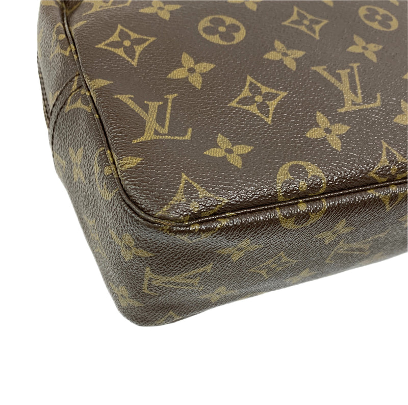 LOUIS VUITTON(ルイ・ヴィトン) モノグラム トゥルース・トワレット M47522 モノグラムレザー ブラウン セカンドバッグ 【102060780005】