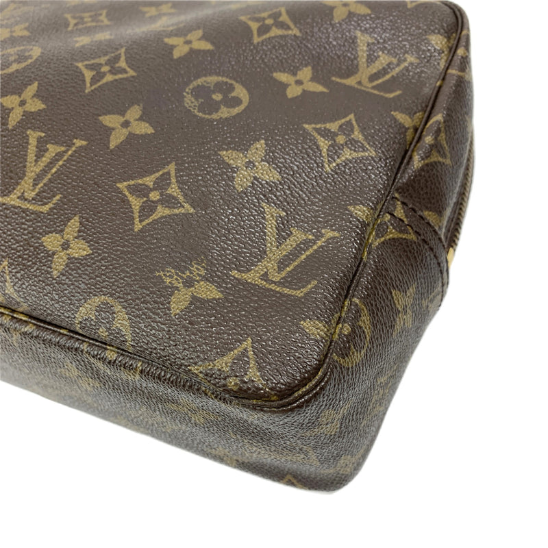 LOUIS VUITTON(ルイ・ヴィトン) モノグラム トゥルース・トワレット M47522 モノグラムレザー ブラウン セカンドバッグ 【102060780005】