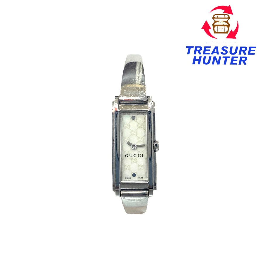 ⭐【美品希少レア】グッチ6000.L.ホワイトフェイス腕時計(稼働品) 腕時計 – 【トレジャーハンター】オンラインストア