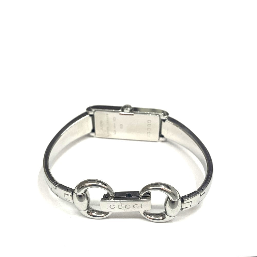 GUCCI(グッチ) 腕時計 GG ビット バングルウォッチ ステンレススチール